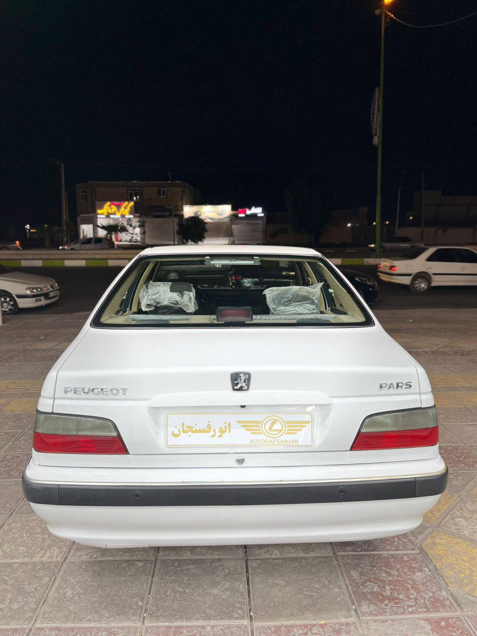 پژو پارس TU5 مدل ۴۰۲ کارشناسی شده سفید